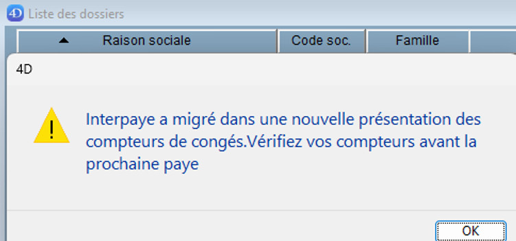 Mise à jour des congés payés 2024 Mise à jour des congés payés 2024