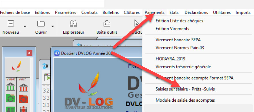 Module de gestion des Saisies sur salaires ATD Module de gestion des Saisies sur salaires ATD