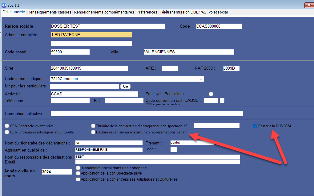Mise à jour Interpaye version Guso 2024