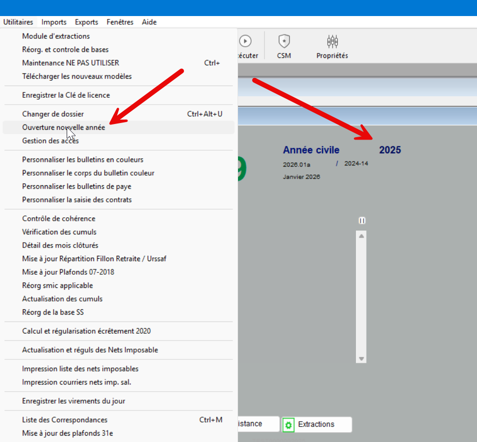 Nouveautés 2026 : Le mise à jour est en cours de distribution, suivez les étapes Version 2026.01