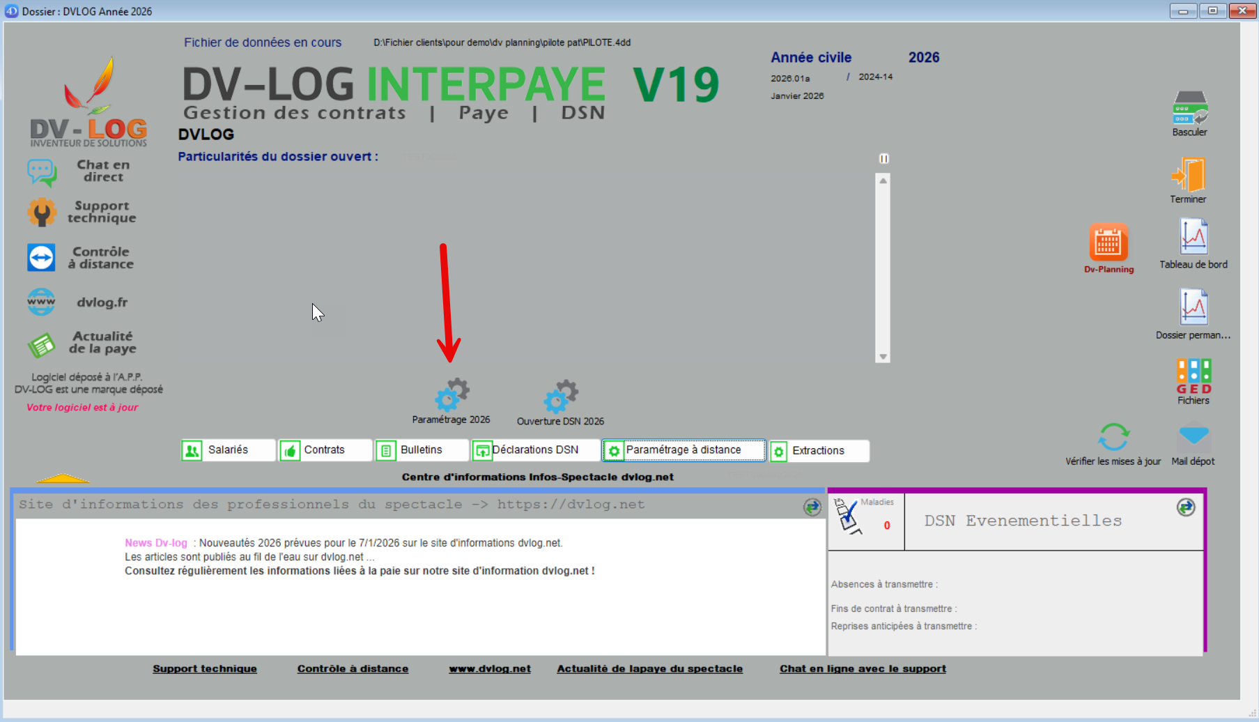 Nouveautés 2026 : Le mise à jour est en cours de distribution, suivez les étapes Version 2026.01
